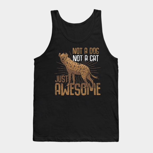 Hyena Animal Retro Hyenas Tank Top by ShirtsShirtsndmoreShirts